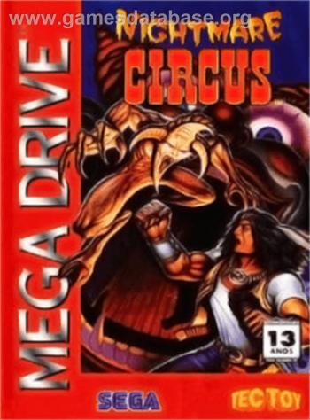 Cover Nightmare Circus for Genesis - Mega Drive